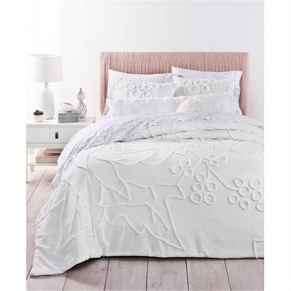 Whim by Martha Stewart Collection 3-Pc. Tufted-Chenille Exploded Floral